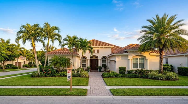 Well-maintained South Florida home listed for sale on the traditional market