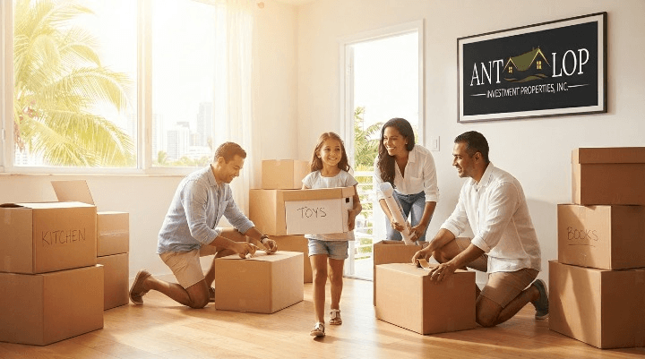 Miami family moving after selling their home before foreclosure