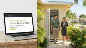 iBuyer online offer compared with a local South Florida cash home buyer