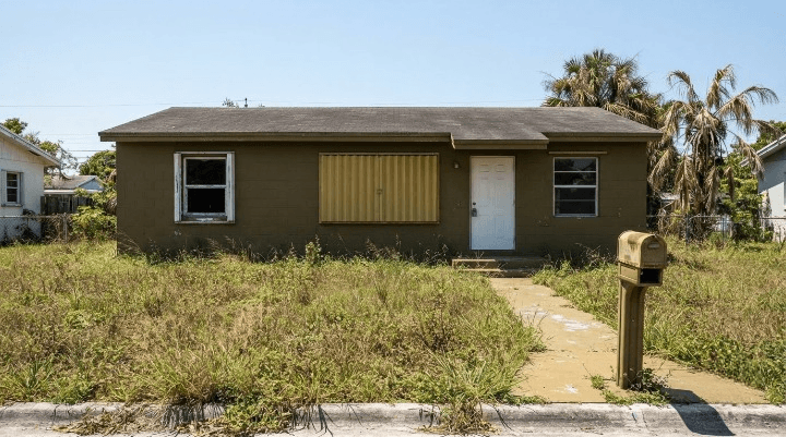 South Florida rental property that a local cash home buyer can purchase as-is