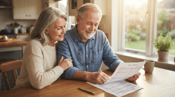 Miami homeowners reviewing their net proceeds from a cash home sale